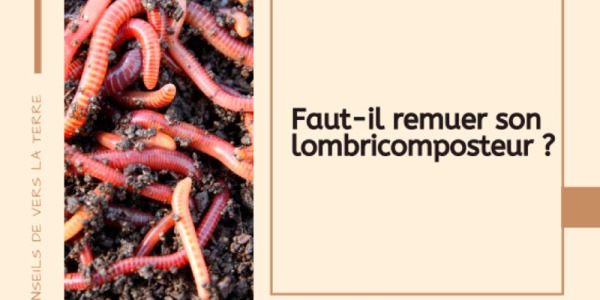 Should you stir your vermicomposter?
